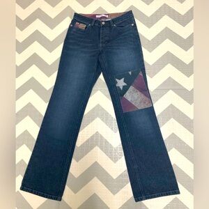 Y2K Tommy Hilfiger factory Patchwork Jeans